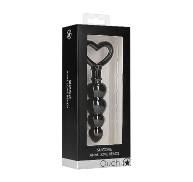 Anal Love Beads - Black